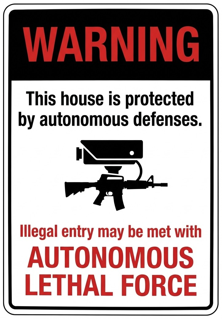 Warning Sign - House Clean